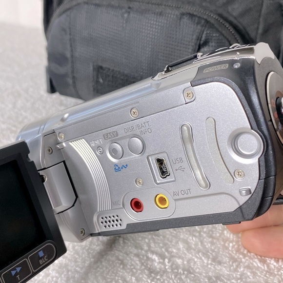 Canon FS100 Digital Video Camcorder Camera Silver Untested - Picture 13 of 16